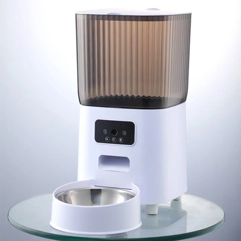 Smart Pet Feeder 5L with Camera