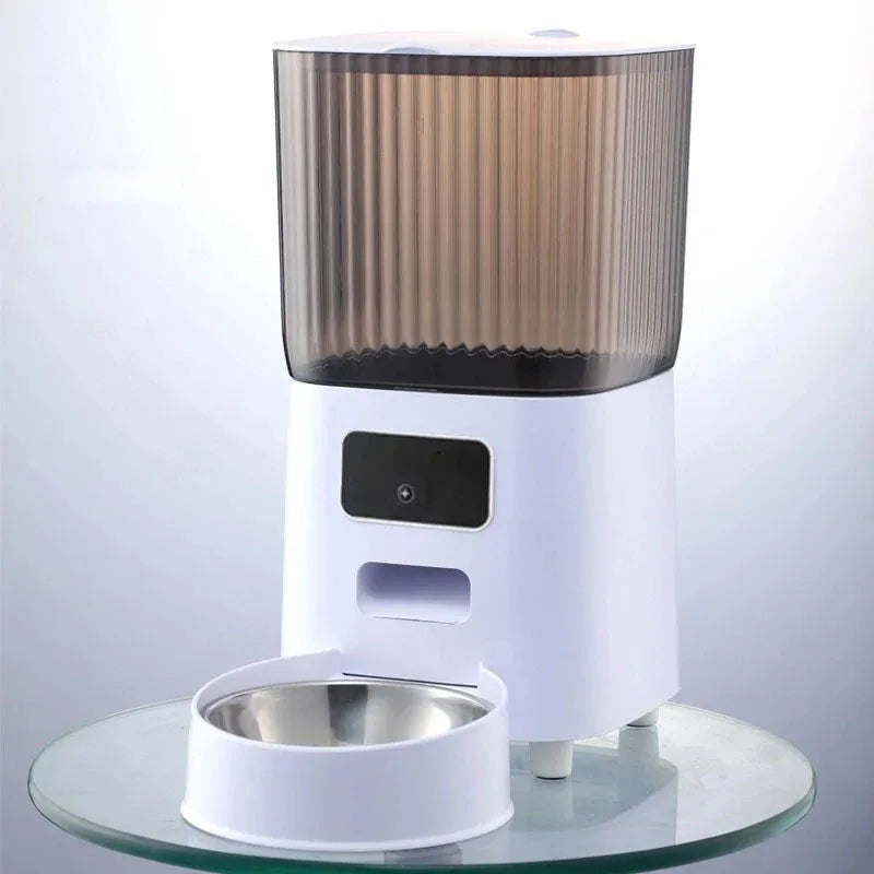 Smart Pet Feeder 5L with Camera