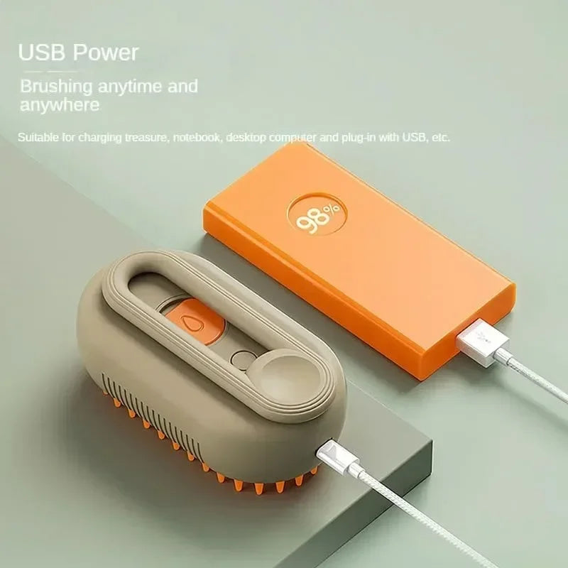 PawSteam Electric Pet Brush