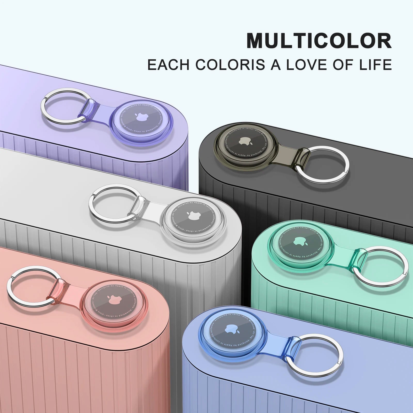 Airtag Pet Keychain Case