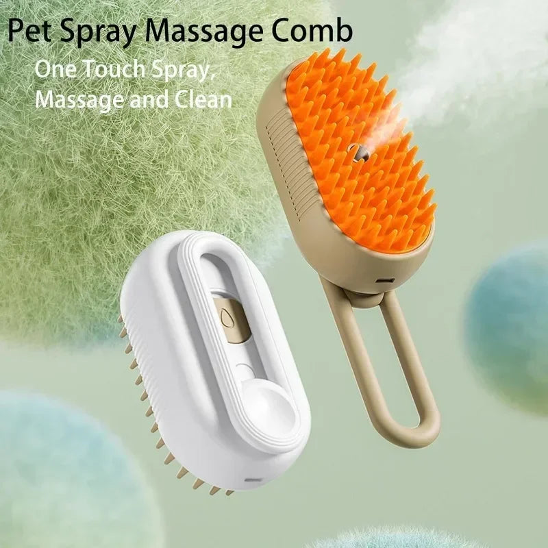 PawSteam Electric Pet Brush