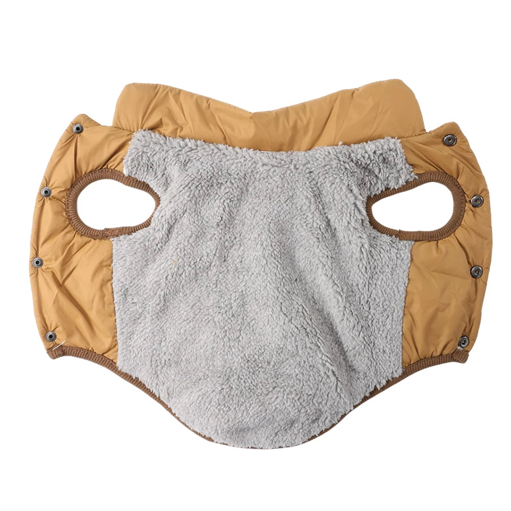 Waterproof Dog Coat Winter Fleece Jacket for Small Dogs & Cats – Warm, Thick Pet Vest for Chihuahuas & Yorkshires