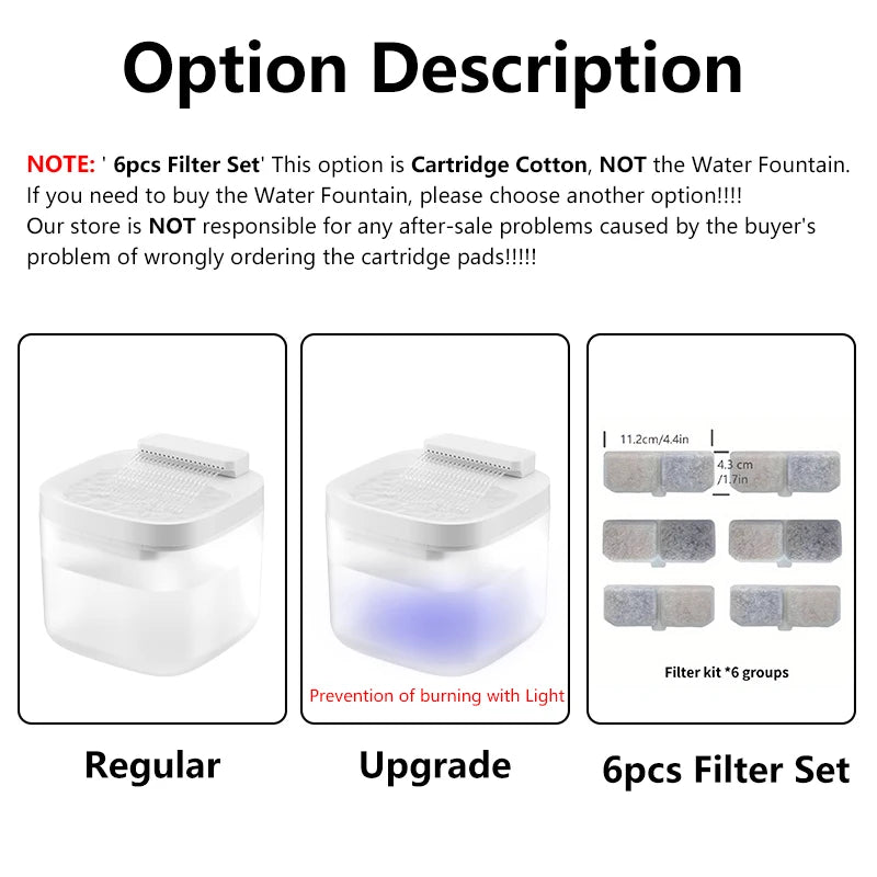3L AutoPet Water Fountain
