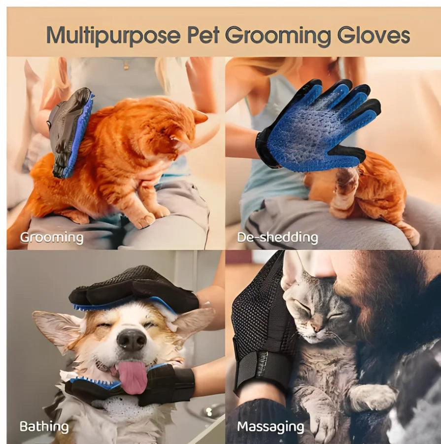 Pet Hair Glove Comb Pet Dog Cat Grooming