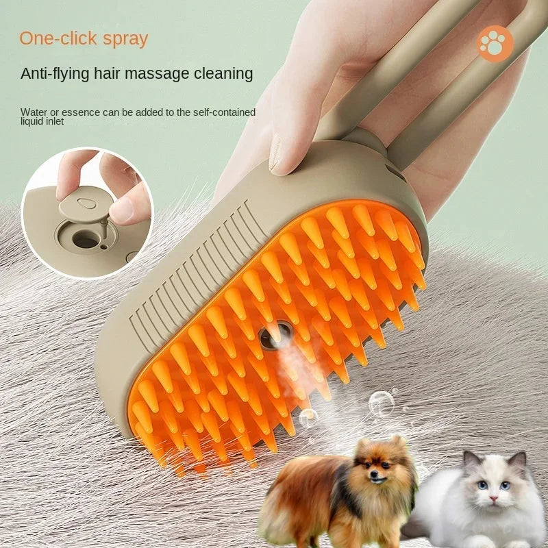 PawSteam Electric Pet Brush