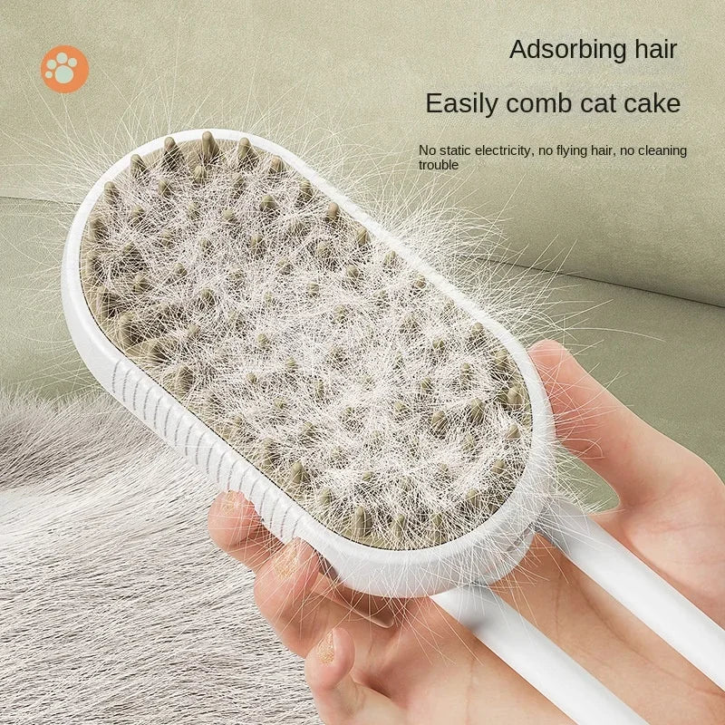 PawSteam Electric Pet Brush