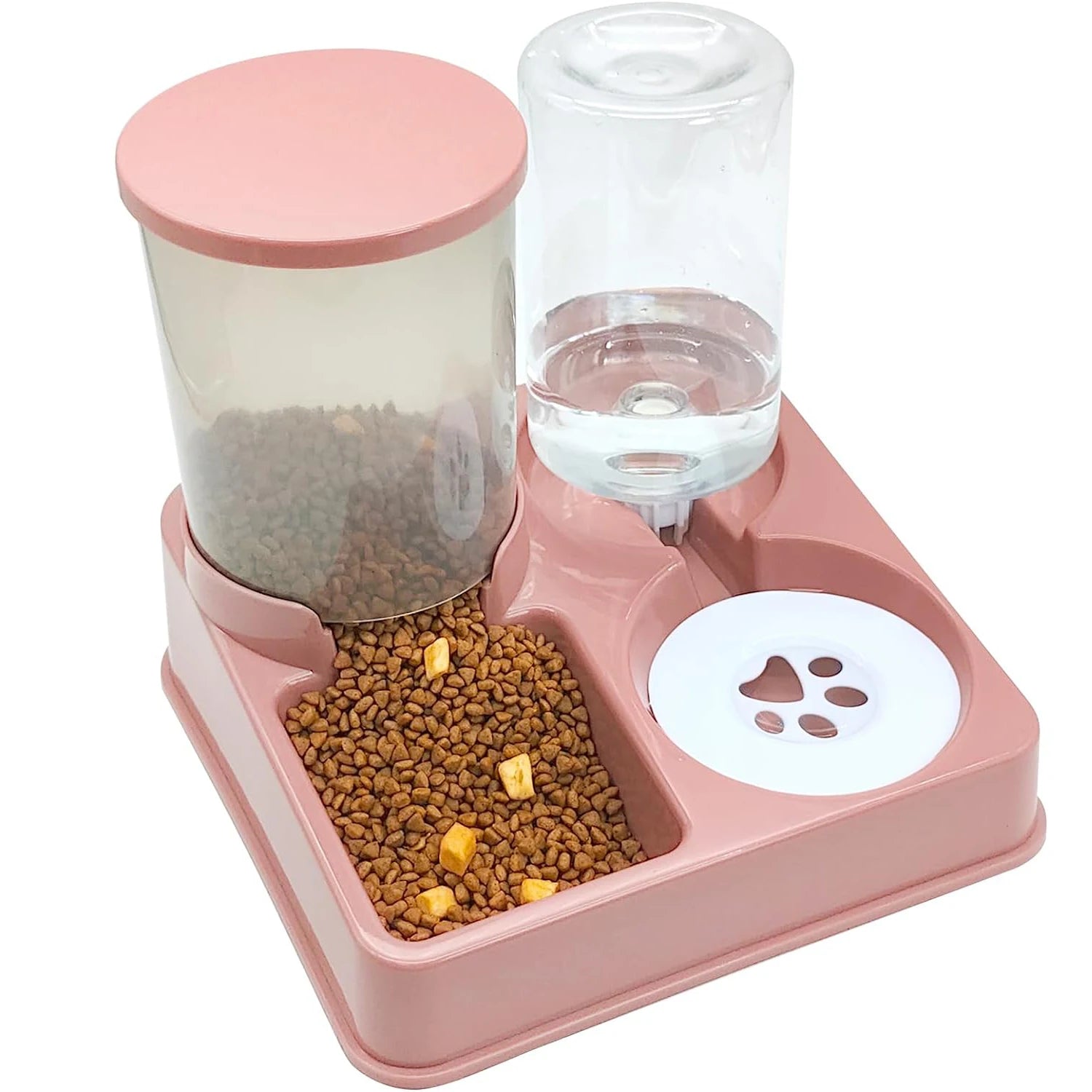 Pet Feeder Waterer Combo – Automatic Gravity Set