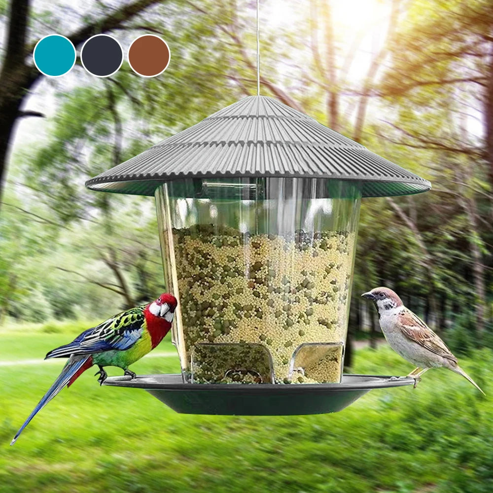 Auto Bird Feeder Dispenser