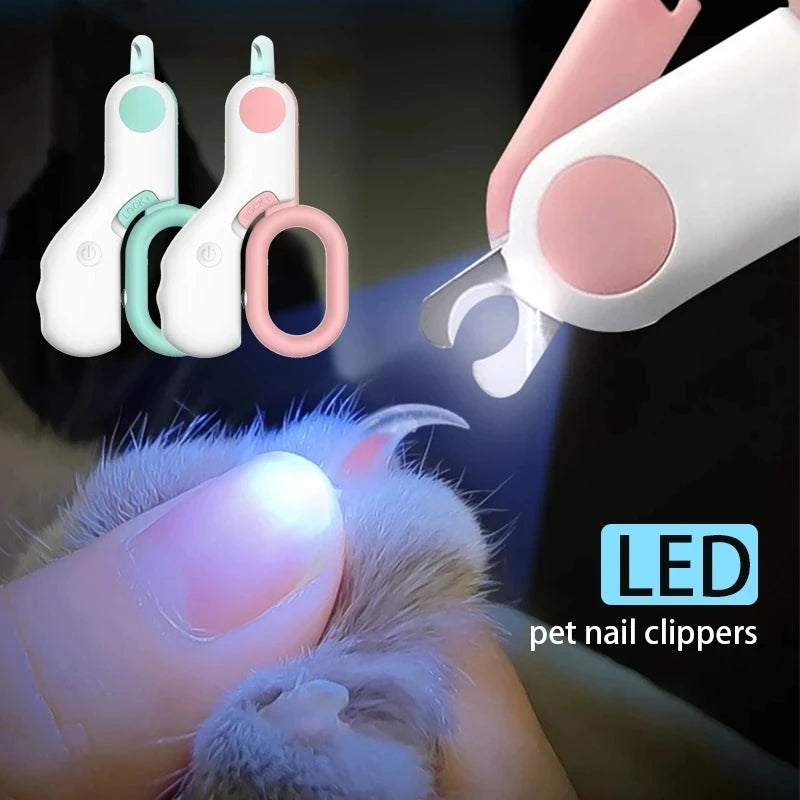 LED Pet Nail Clipper – Cats & Small Dogs