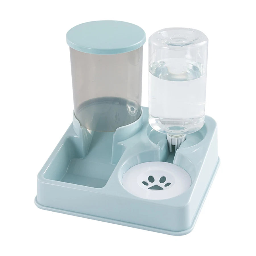 Pet Feeder Waterer Combo – Automatic Gravity Set